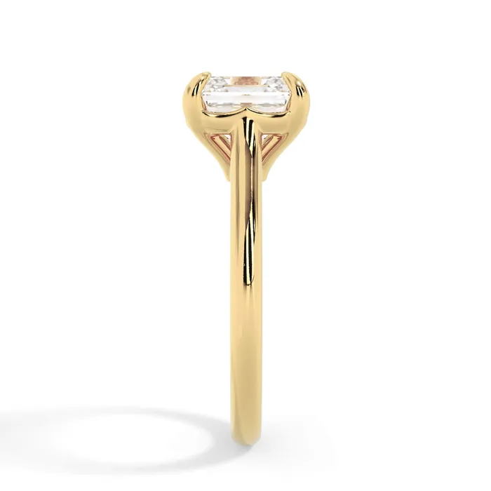 deBebians Rings Four Prong Solitaire Engagement Ring Setting deBebians Rings Four Prong Solitaire Engagement Ring Setting
