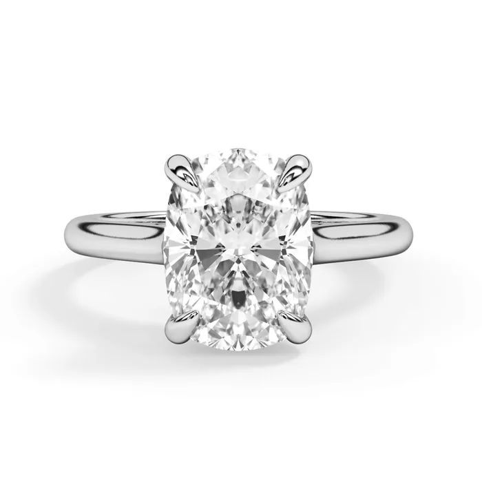 deBebians Rings Four Prong Solitaire Engagement Ring Setting deBebians Rings Four Prong Solitaire Engagement Ring Setting