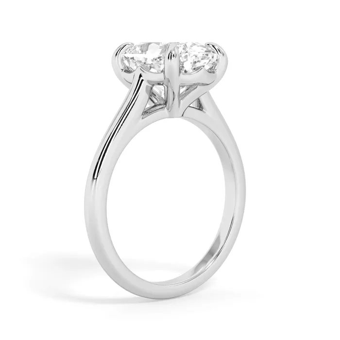 deBebians Rings Four Prong Solitaire Engagement Ring Setting deBebians Rings Four Prong Solitaire Engagement Ring Setting