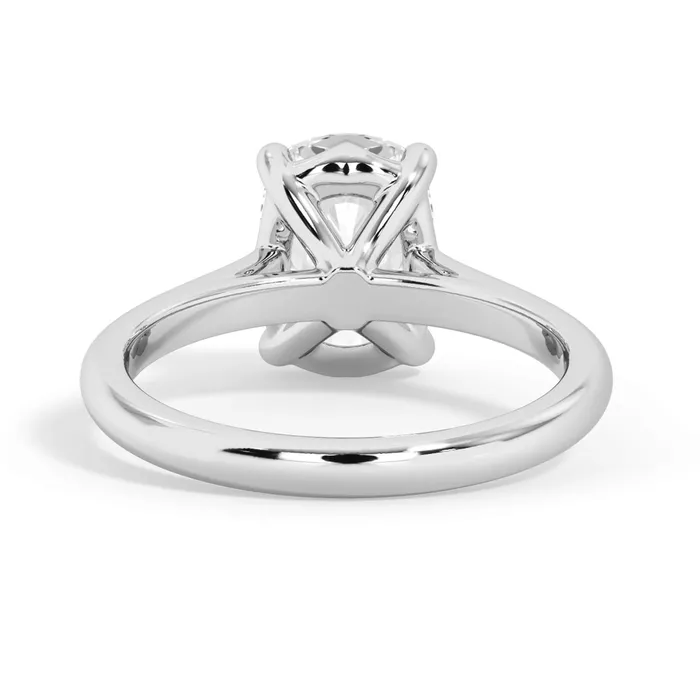 deBebians Rings Four Prong Solitaire Engagement Ring Setting deBebians Rings Four Prong Solitaire Engagement Ring Setting