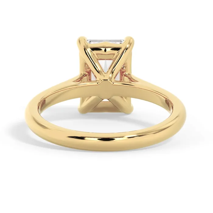 deBebians Rings Four Prong Solitaire Engagement Ring Setting deBebians Rings Four Prong Solitaire Engagement Ring Setting