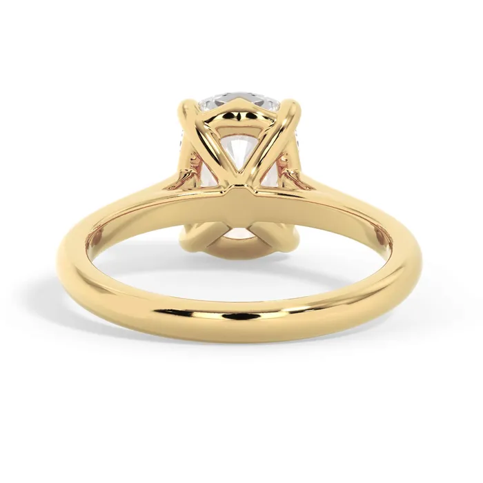 deBebians Rings Four Prong Solitaire Engagement Ring Setting deBebians Rings Four Prong Solitaire Engagement Ring Setting