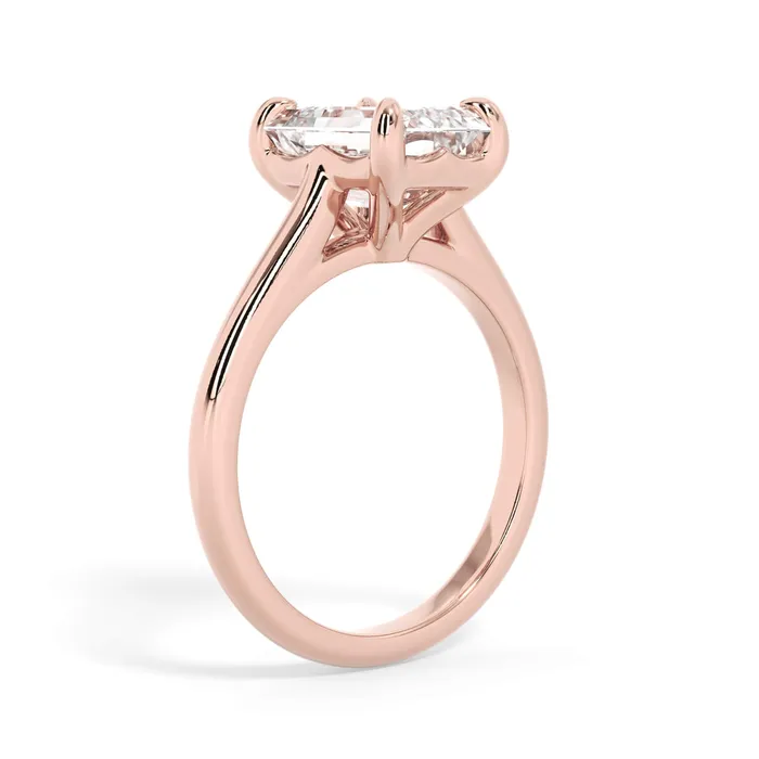 deBebians Rings Four Prong Solitaire Engagement Ring Setting deBebians Rings Four Prong Solitaire Engagement Ring Setting