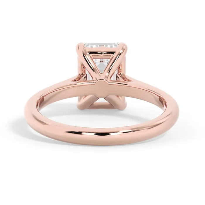 deBebians Rings Four Prong Solitaire Engagement Ring Setting deBebians Rings Four Prong Solitaire Engagement Ring Setting