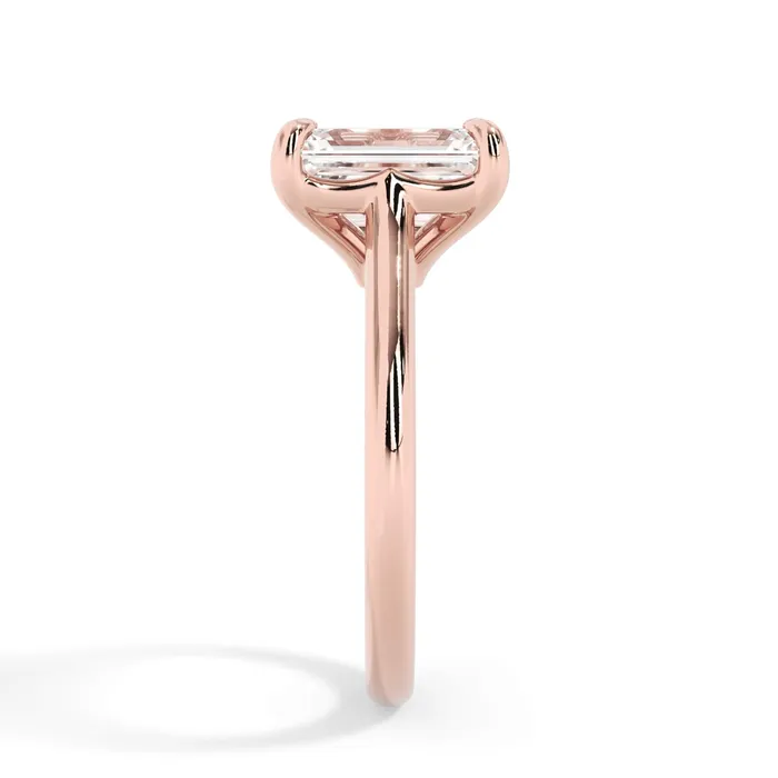 deBebians Rings Four Prong Solitaire Engagement Ring Setting deBebians Rings Four Prong Solitaire Engagement Ring Setting