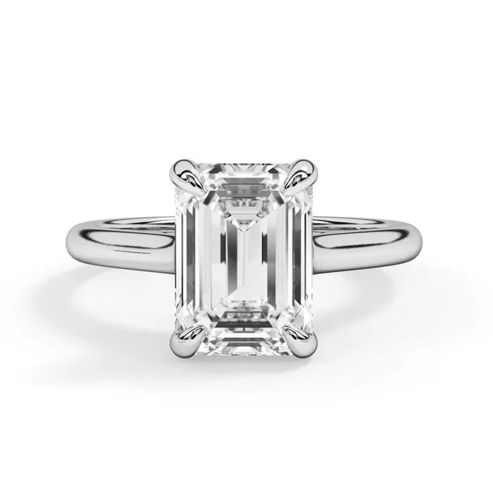 deBebians Rings Four Prong Solitaire Engagement Ring Setting deBebians Rings Four Prong Solitaire Engagement Ring Setting