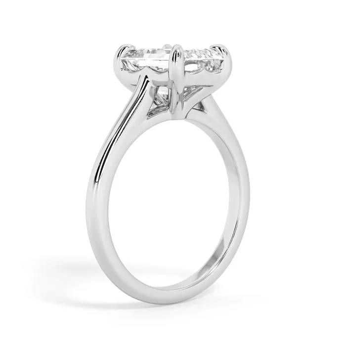 deBebians Rings Four Prong Solitaire Engagement Ring Setting deBebians Rings Four Prong Solitaire Engagement Ring Setting
