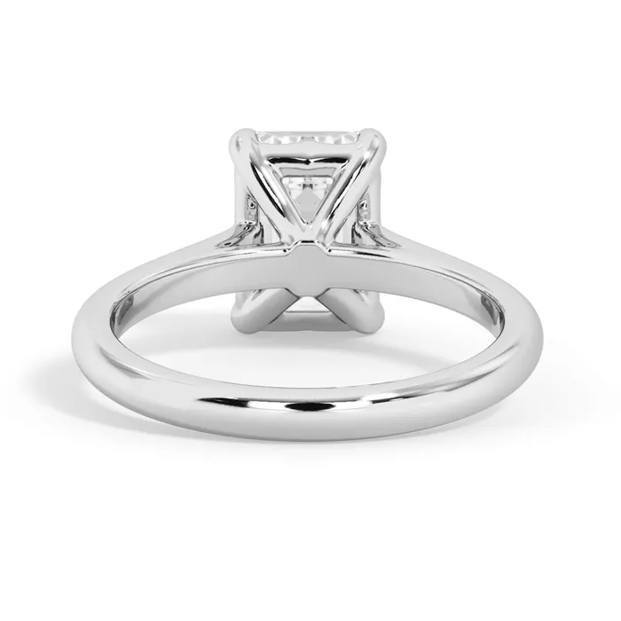 deBebians Rings Four Prong Solitaire Engagement Ring Setting deBebians Rings Four Prong Solitaire Engagement Ring Setting