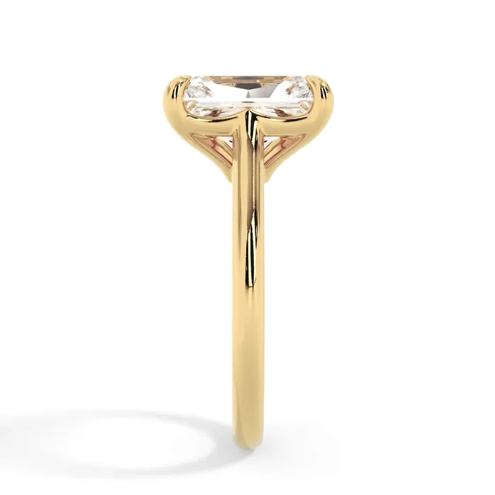 deBebians Rings Four Prong Solitaire Engagement Ring Setting deBebians Rings Four Prong Solitaire Engagement Ring Setting