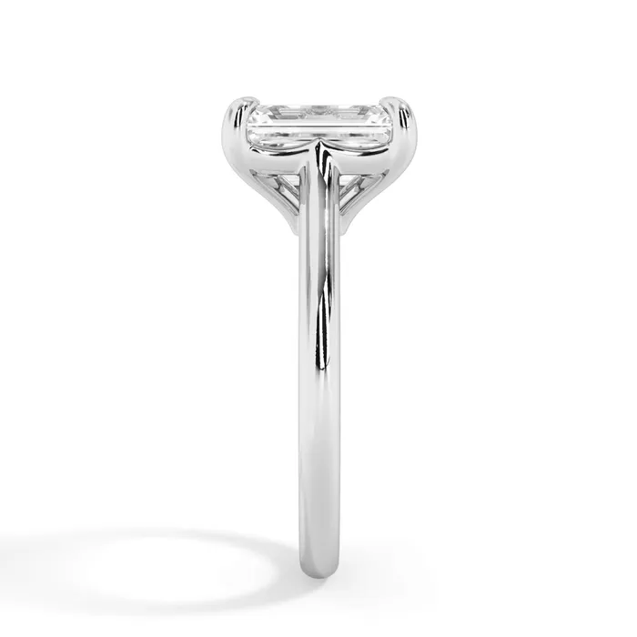 deBebians Rings Four Prong Solitaire Engagement Ring Setting deBebians Rings Four Prong Solitaire Engagement Ring Setting