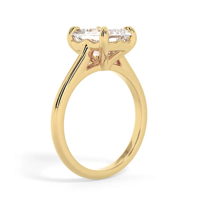 deBebians Rings Four Prong Solitaire Engagement Ring Setting deBebians Rings Four Prong Solitaire Engagement Ring Setting