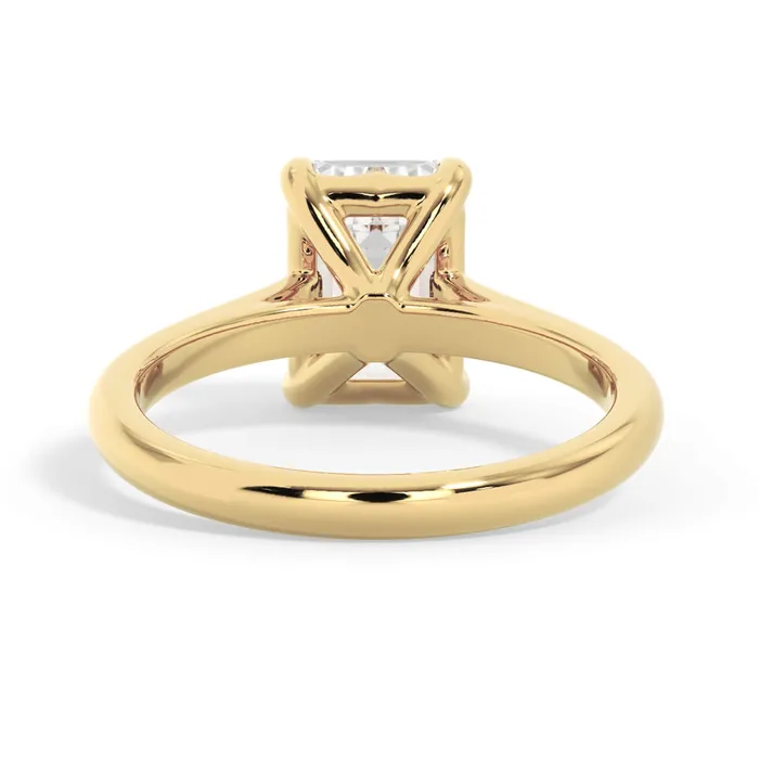 deBebians Rings Four Prong Solitaire Engagement Ring Setting deBebians Rings Four Prong Solitaire Engagement Ring Setting