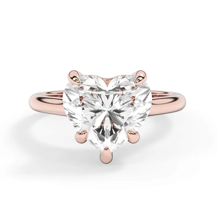 deBebians Rings Four Prong Solitaire Engagement Ring Setting deBebians Rings Four Prong Solitaire Engagement Ring Setting