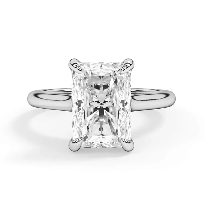 deBebians Rings Four Prong Solitaire Engagement Ring Setting deBebians Rings Four Prong Solitaire Engagement Ring Setting