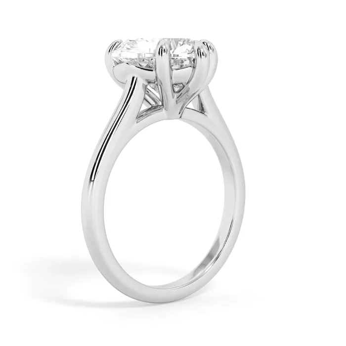 deBebians Rings Four Prong Solitaire Engagement Ring Setting deBebians Rings Four Prong Solitaire Engagement Ring Setting