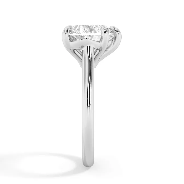 deBebians Rings Four Prong Solitaire Engagement Ring Setting deBebians Rings Four Prong Solitaire Engagement Ring Setting