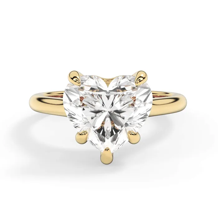 deBebians Rings Four Prong Solitaire Engagement Ring Setting deBebians Rings Four Prong Solitaire Engagement Ring Setting