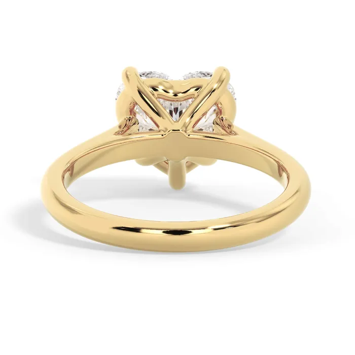 deBebians Rings Four Prong Solitaire Engagement Ring Setting deBebians Rings Four Prong Solitaire Engagement Ring Setting