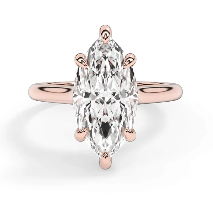 deBebians Rings Four Prong Solitaire Engagement Ring Setting deBebians Rings Four Prong Solitaire Engagement Ring Setting
