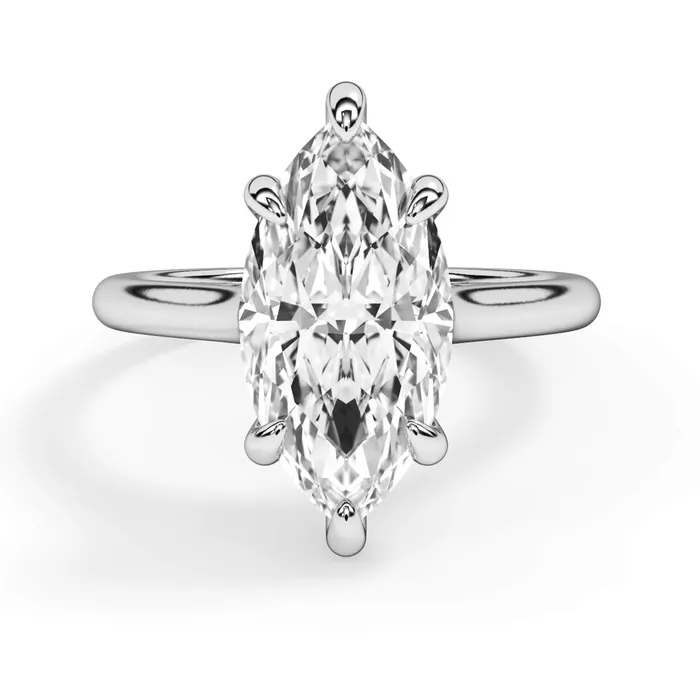 deBebians Rings Four Prong Solitaire Engagement Ring Setting deBebians Rings Four Prong Solitaire Engagement Ring Setting