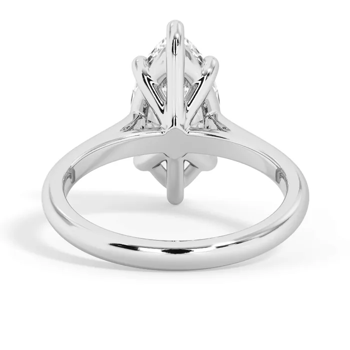 deBebians Rings Four Prong Solitaire Engagement Ring Setting deBebians Rings Four Prong Solitaire Engagement Ring Setting