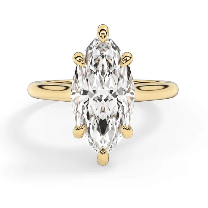 deBebians Rings Four Prong Solitaire Engagement Ring Setting deBebians Rings Four Prong Solitaire Engagement Ring Setting