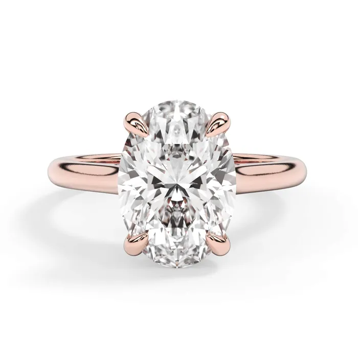 deBebians Rings Four Prong Solitaire Engagement Ring Setting deBebians Rings Four Prong Solitaire Engagement Ring Setting