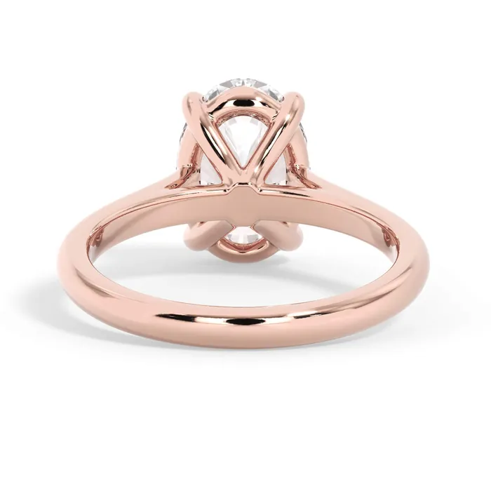 deBebians Rings Four Prong Solitaire Engagement Ring Setting deBebians Rings Four Prong Solitaire Engagement Ring Setting