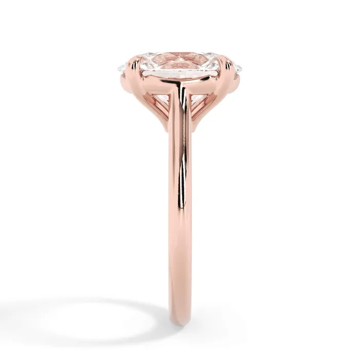 deBebians Rings Four Prong Solitaire Engagement Ring Setting deBebians Rings Four Prong Solitaire Engagement Ring Setting