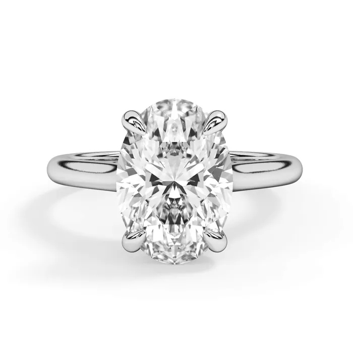 deBebians Rings Four Prong Solitaire Engagement Ring Setting deBebians Rings Four Prong Solitaire Engagement Ring Setting