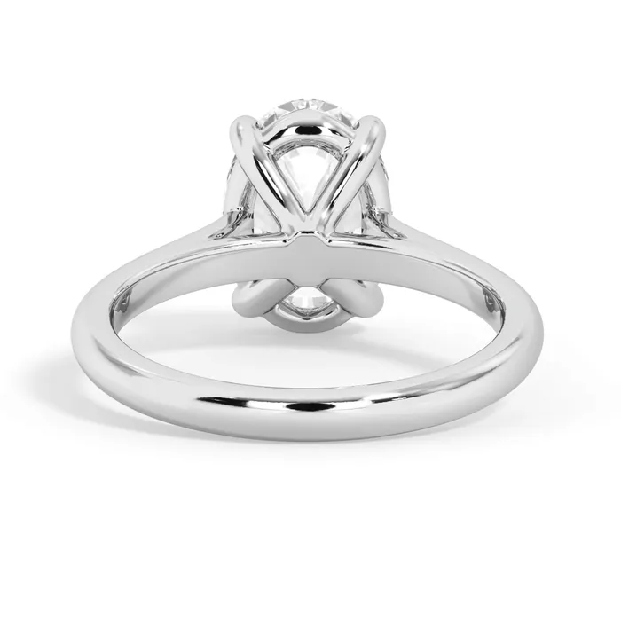 deBebians Rings Four Prong Solitaire Engagement Ring Setting deBebians Rings Four Prong Solitaire Engagement Ring Setting