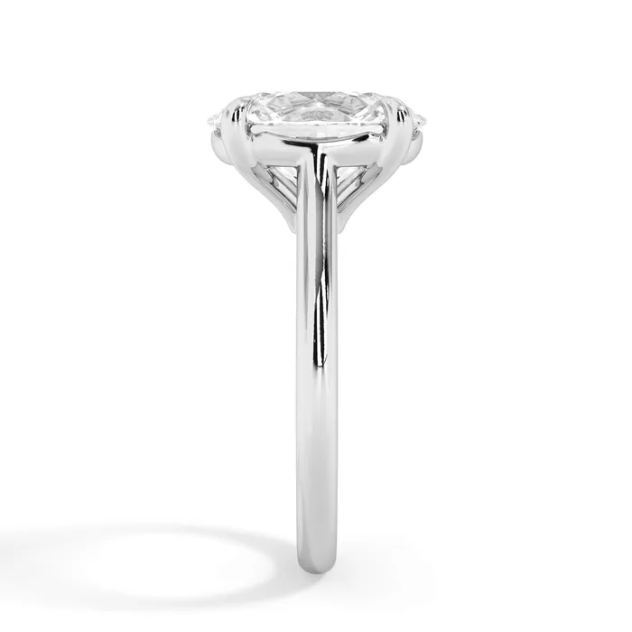 deBebians Rings Four Prong Solitaire Engagement Ring Setting deBebians Rings Four Prong Solitaire Engagement Ring Setting
