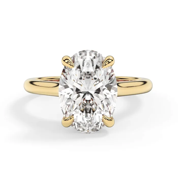 deBebians Rings Four Prong Solitaire Engagement Ring Setting deBebians Rings Four Prong Solitaire Engagement Ring Setting