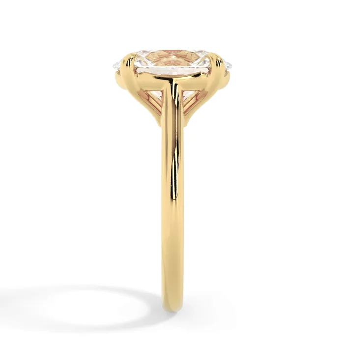 deBebians Rings Four Prong Solitaire Engagement Ring Setting deBebians Rings Four Prong Solitaire Engagement Ring Setting