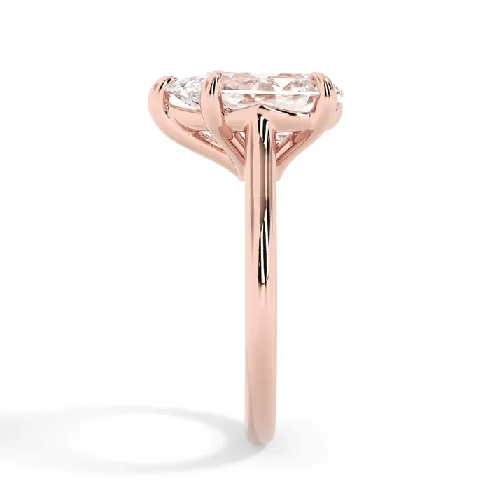 deBebians Rings Four Prong Solitaire Engagement Ring Setting deBebians Rings Four Prong Solitaire Engagement Ring Setting