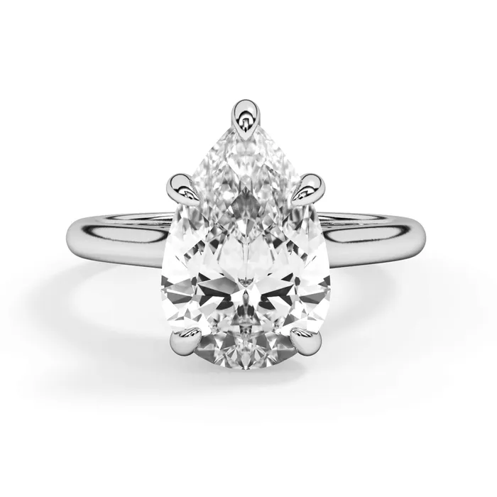 deBebians Rings Four Prong Solitaire Engagement Ring Setting deBebians Rings Four Prong Solitaire Engagement Ring Setting