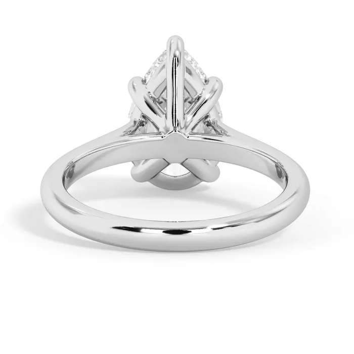 deBebians Rings Four Prong Solitaire Engagement Ring Setting deBebians Rings Four Prong Solitaire Engagement Ring Setting