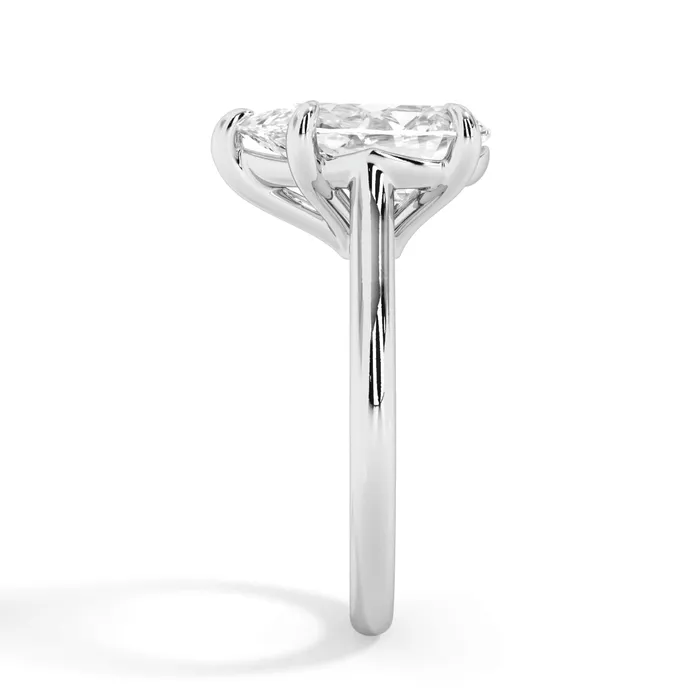 deBebians Rings Four Prong Solitaire Engagement Ring Setting deBebians Rings Four Prong Solitaire Engagement Ring Setting