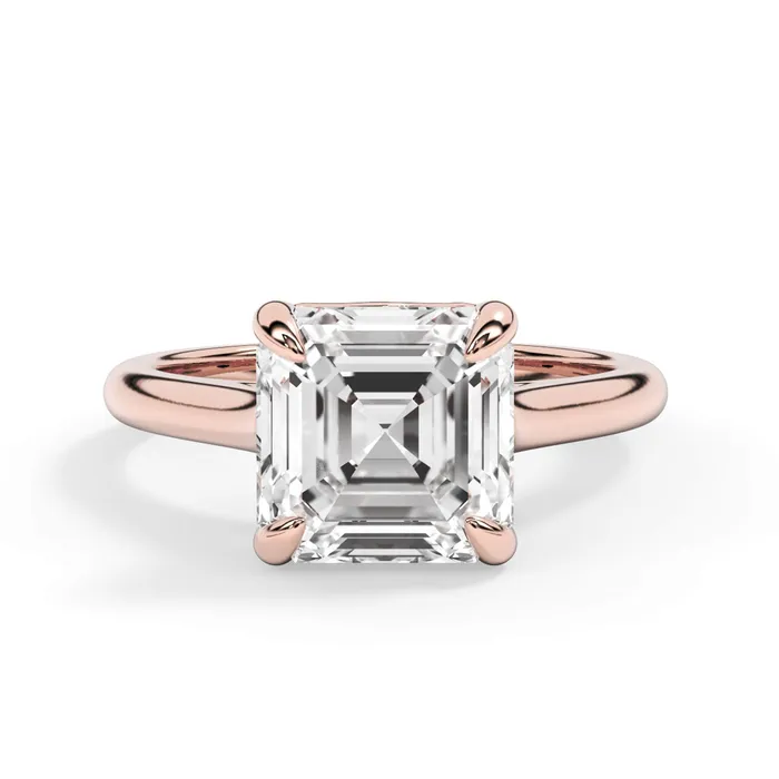 deBebians Rings Four Prong Solitaire Engagement Ring Setting deBebians Rings Four Prong Solitaire Engagement Ring Setting