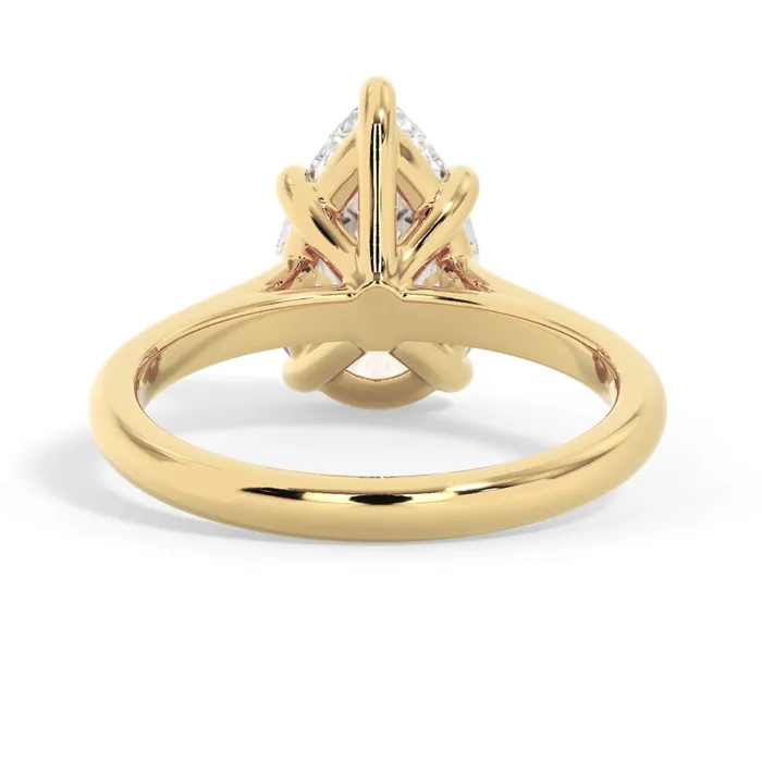 deBebians Rings Four Prong Solitaire Engagement Ring Setting deBebians Rings Four Prong Solitaire Engagement Ring Setting
