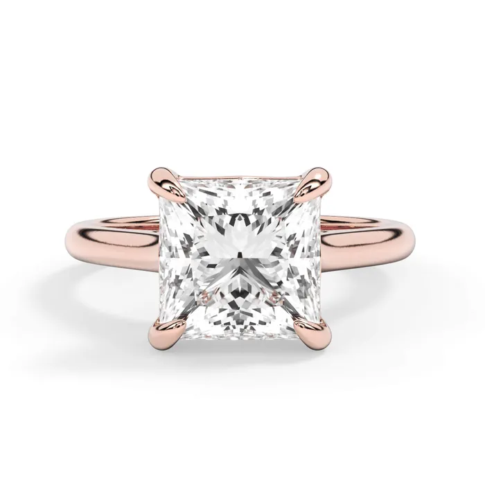 deBebians Rings Four Prong Solitaire Engagement Ring Setting deBebians Rings Four Prong Solitaire Engagement Ring Setting