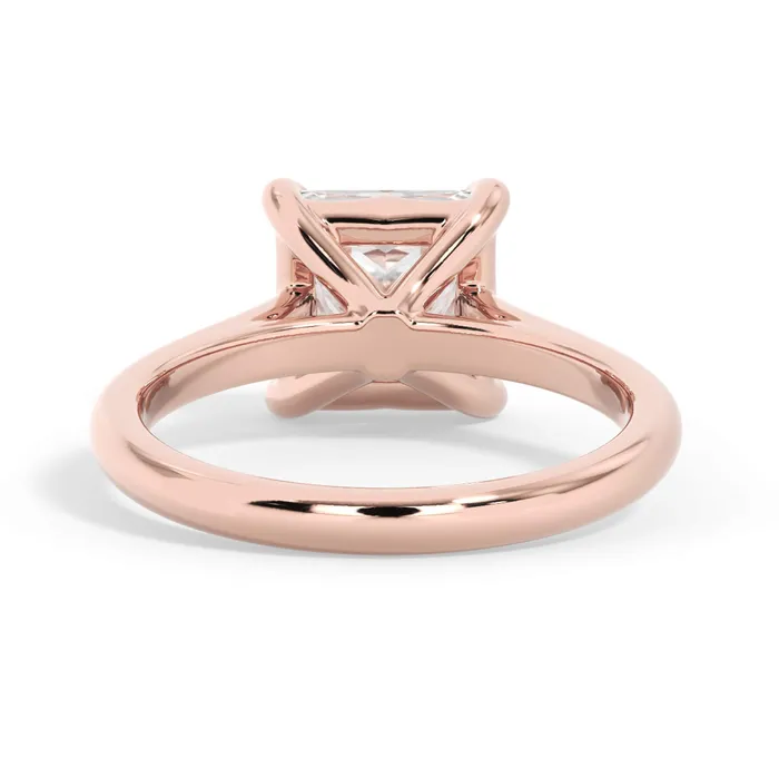 deBebians Rings Four Prong Solitaire Engagement Ring Setting deBebians Rings Four Prong Solitaire Engagement Ring Setting
