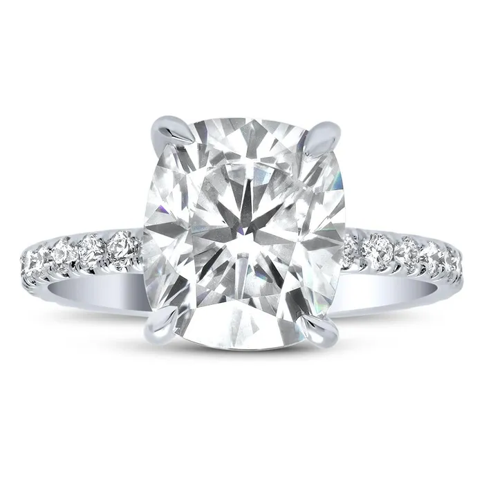 deBebians Rings Thin Pave Eternity Engagement Ring Setting Flush Set Design deBebians Rings Thin Pave Eternity Engagement Ring Setting Flush Set Design