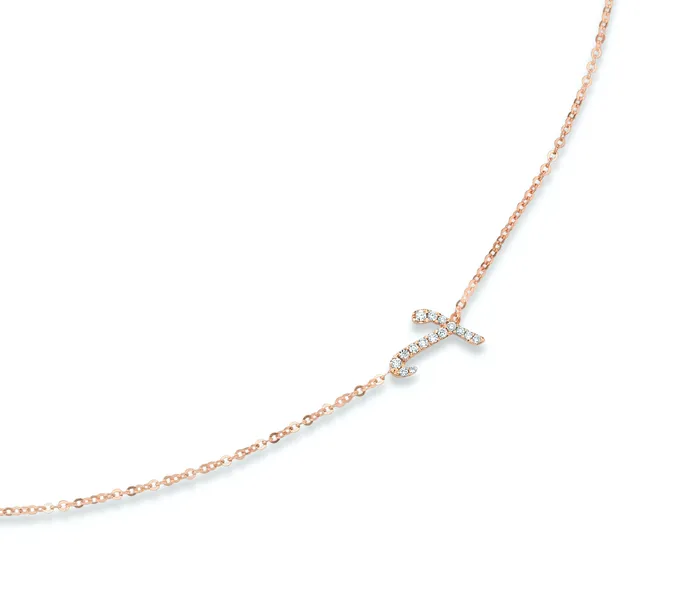 DIAMOND INITIAL BRACELET anitako Bracelets