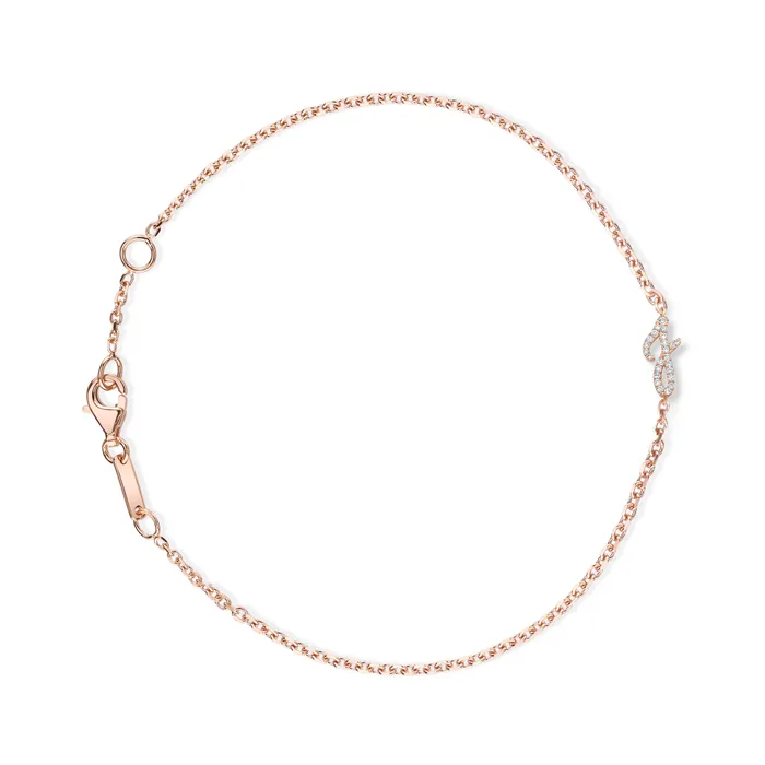 DIAMOND INITIAL BRACELET anitako Bracelets