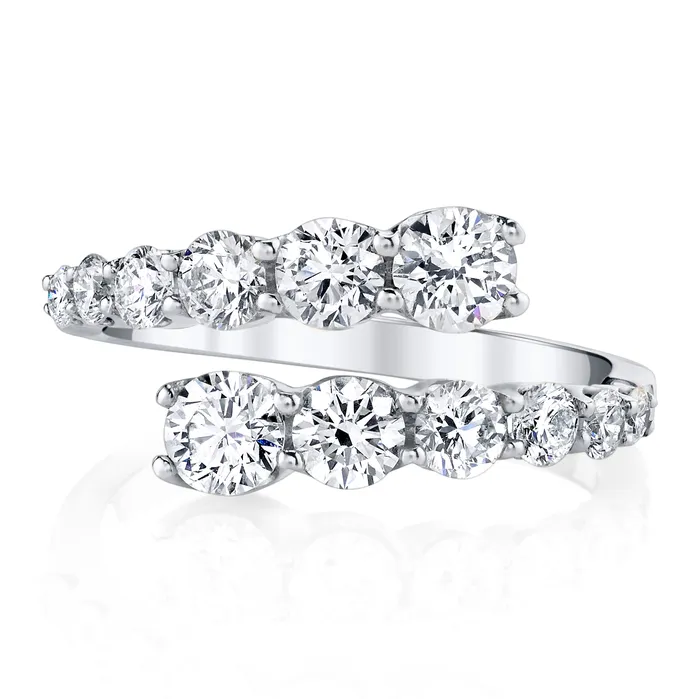 DIAMOND TWIST RING anitako Rings