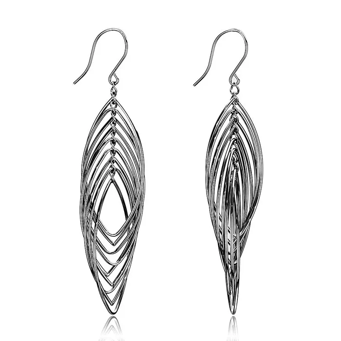 Earrings Alamode TK3500 High polished no plating Stainless Steel Earrings with No Stone Earrings Alamode TK3500 High polished no plating Stainless Steel Earrings with No Stone