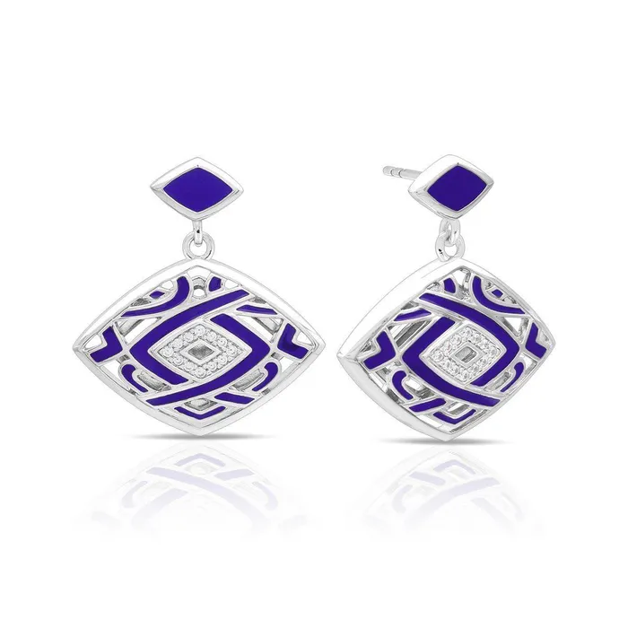 Earrings Belle Etoile Belle Etoile Virago Earrings Twilight Blue
