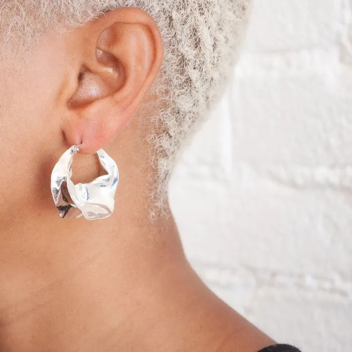 Earrings Georgia Silver Earrings Ariana BoussardReifel