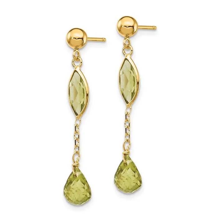 Earrings Jewelry 14K Peridot Post Earrings Earrings Jewelry 14K Peridot Post Earrings